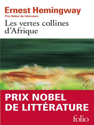 cover image of Les vertes collines d'Afrique